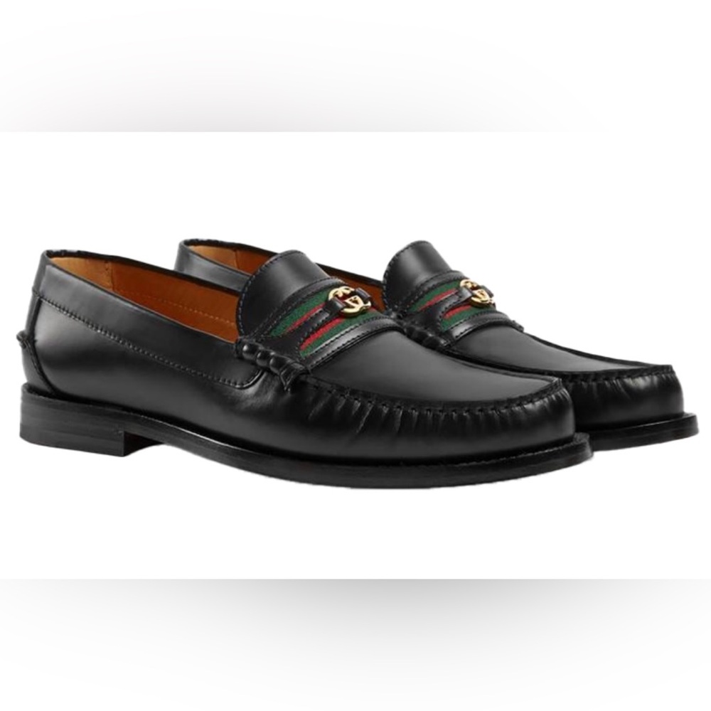Gucci Kaveh Loafer Black Green Red